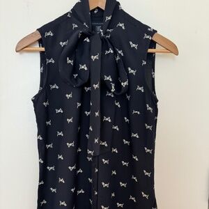 Tommy Hilfiger sleeveless top with dogs